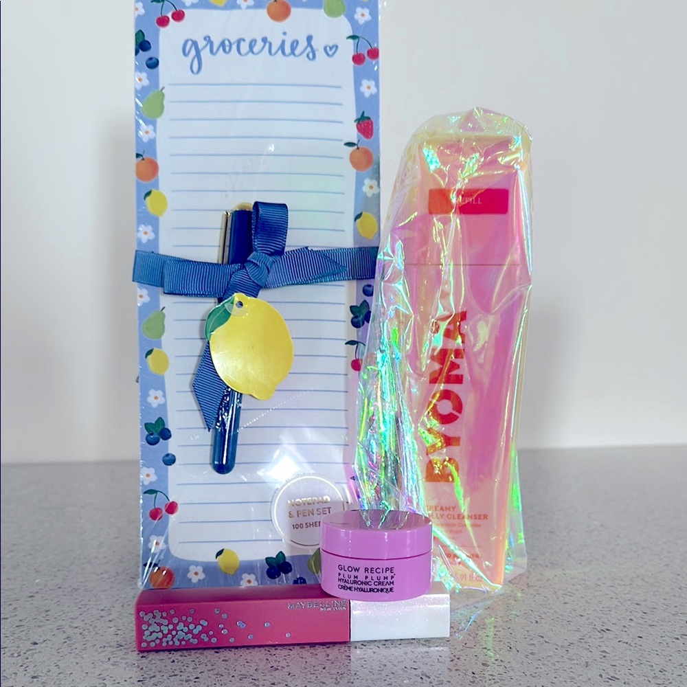 Skin care and stationary bundle